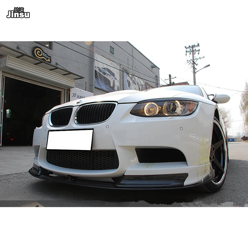 Декоративные фары из настоящего углеродного волокна для BMW 3 series coupe 320i 330i 335i 2006 2008