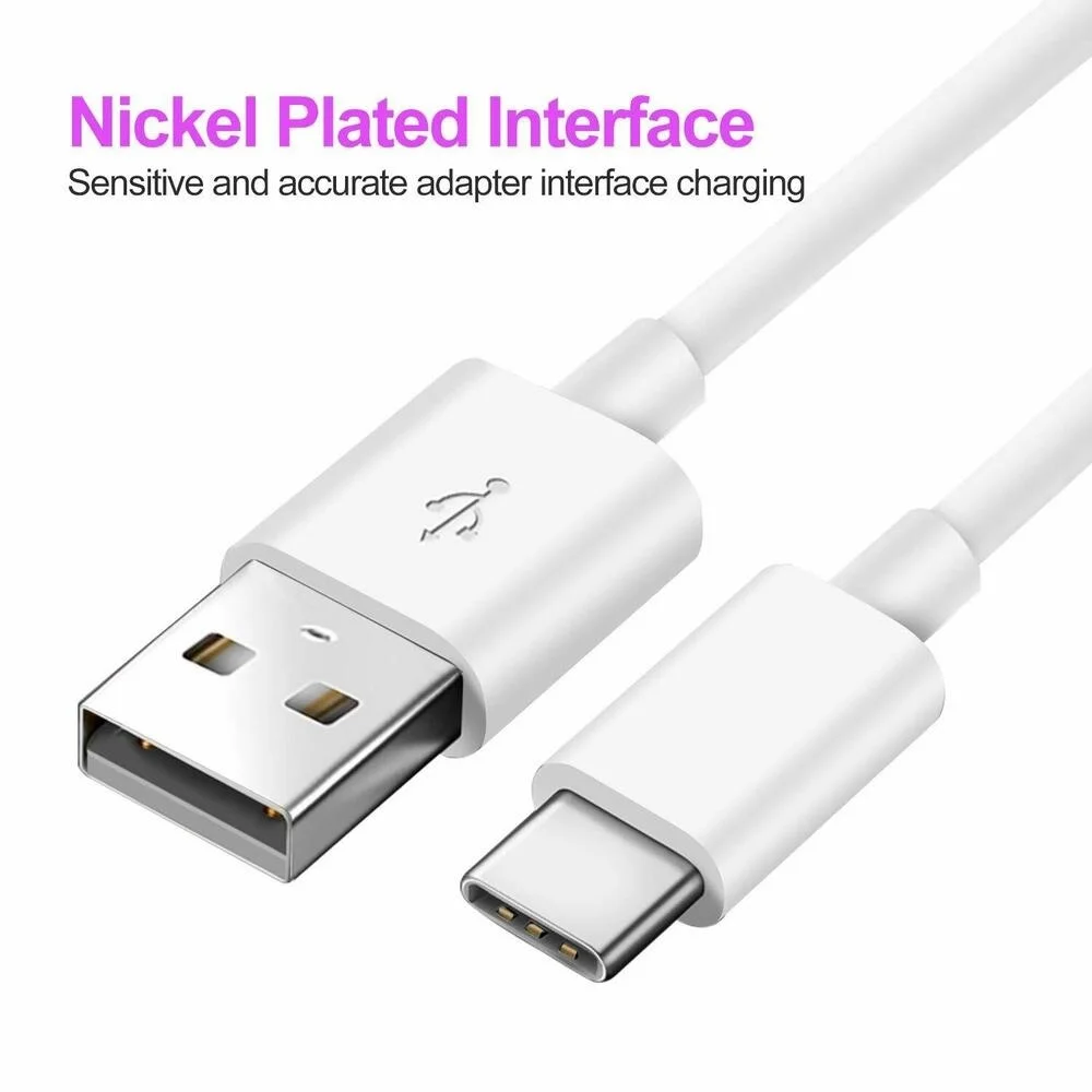 

For USB TYPE C A POUR for SAMSUNG S8 S9 S10 Plus Note 8 9 A20e A40 A50 A8