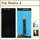 5 ''100% протестированный ЖК-дисплей для Nokia3 TA-1032 ЖК-дисплей сенсорный экран дигитайзер Сенсорная панель сборка для Nokia 3 TA-1032