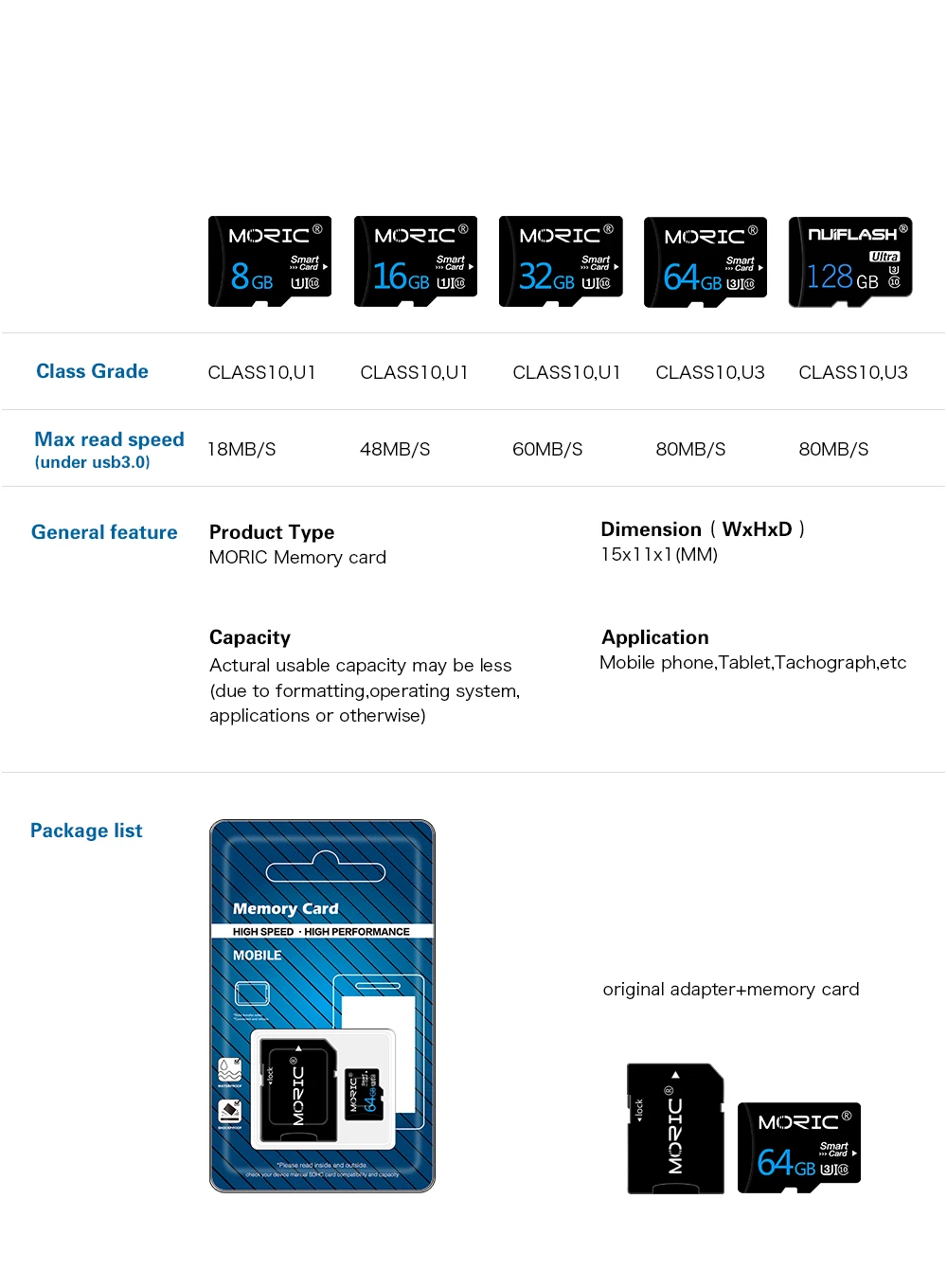 Карта памяти Micro SD, класс 10, TF карта Microsd, 64 ГБ, 32 ГБ, 16 ГБ, 128 ГБ, 256 ГБ, флеш-накопитель, диск памяти для телефона