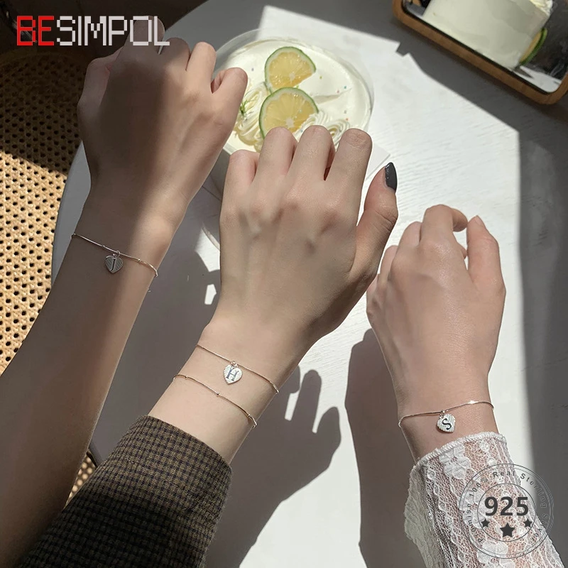 

Браслет Besimpol женский из серебра 925 пробы, 26 букв