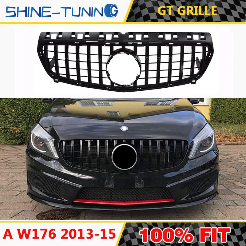 Передняя решетка подходящая для нового A C E GLA GLC class GT R GTR W176 W204 W212 W213 W207 без эмблемы