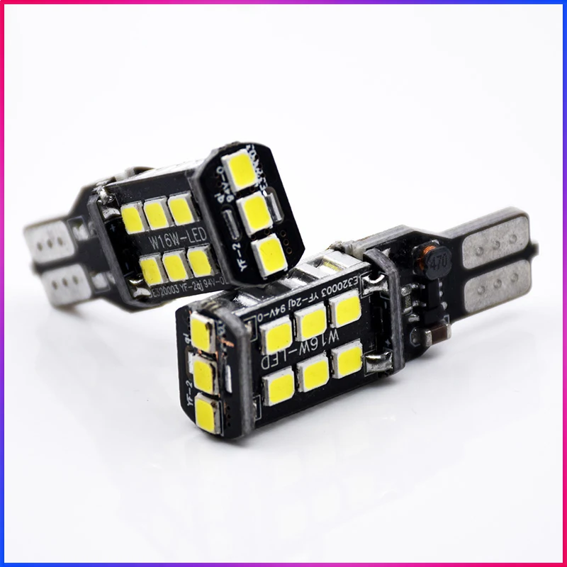 

ShinMan 2 шт. T15 906 W16W Canbus светодиодный автомобильные фонари, задние фонари, дополнительные задние фонари, красный