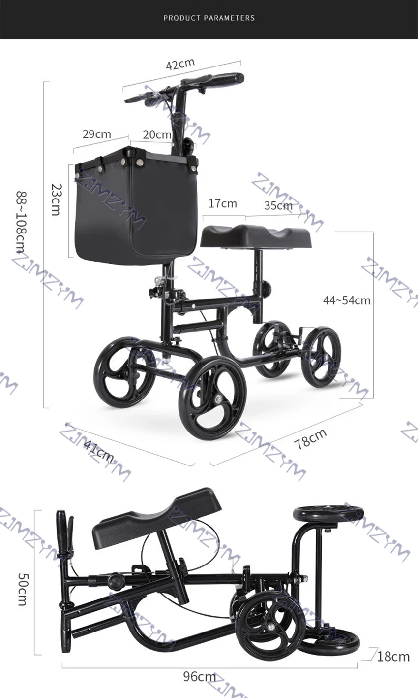 YC9225T наколенники рандомные коленные велосипедные ходунки для ног промежуточная