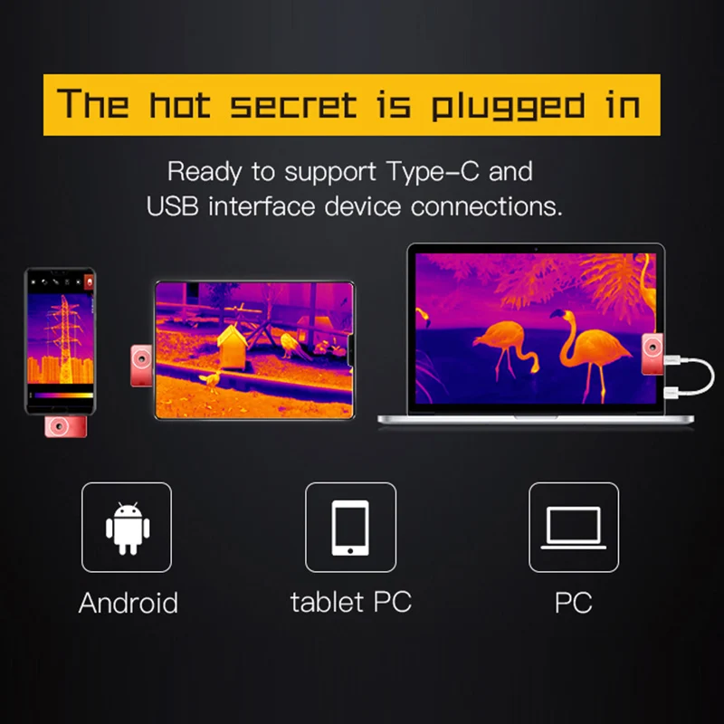 Инфракрасная визуальная камера для сотового телефона ночное видение смартфон