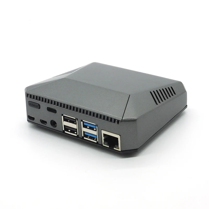 Чехол для Raspberry Pi из АБС пластика корпус с одним и двумя вентиляторами охлаждения