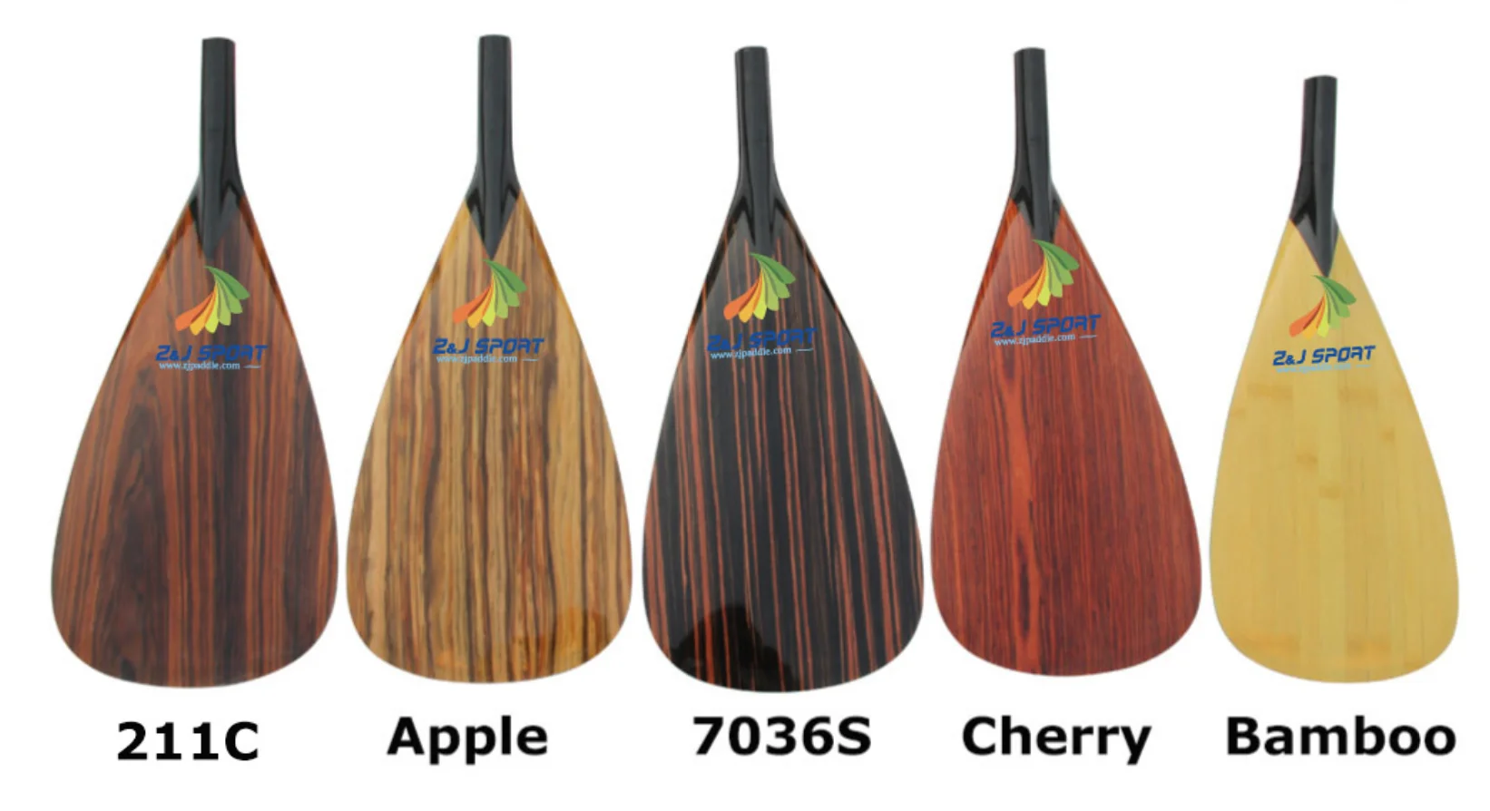 Z & J спортивные Новый Гавайи Тип Гибридный Аутригер каноэ OC Paddle с деревянного