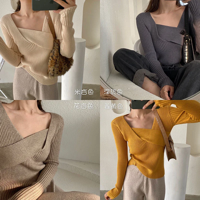 

Женский свитер с принтом в стиле ретро