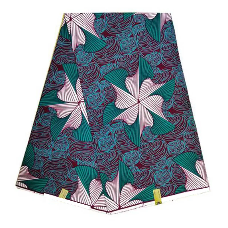 

Promotion african veritable ankara real wax print fabric african printed fabric 100% cotton Nigeria ankara by 6 yards/lots PR016