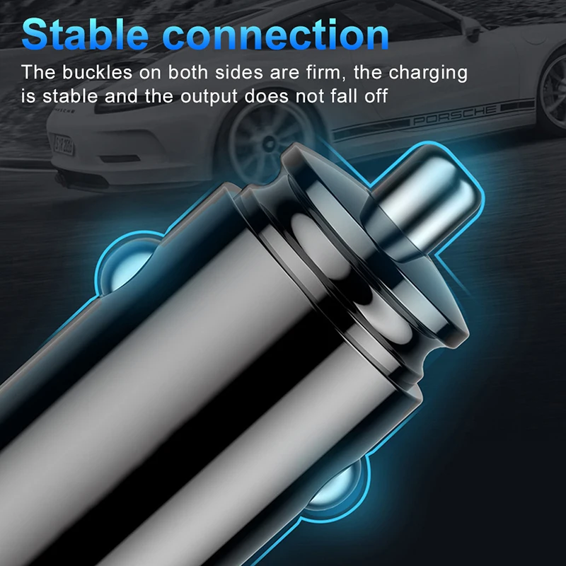 Универсальное автомобильное зарядное устройство Быстрая зарядка QC 3 0 USB быстрая