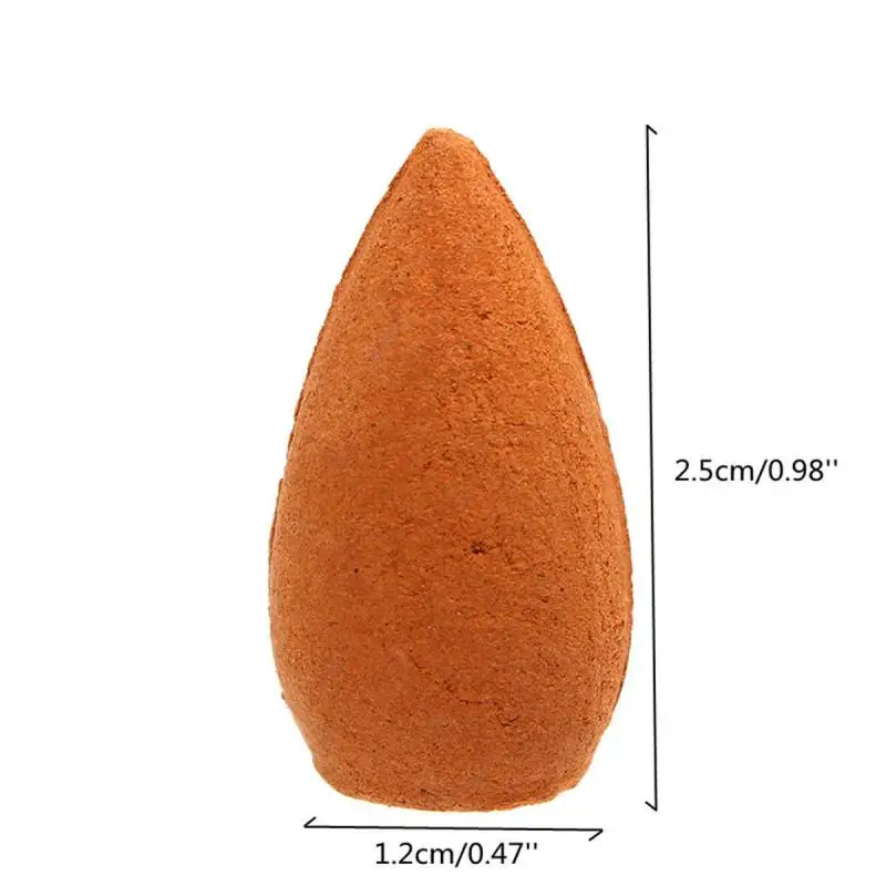 

Natural Sandalwood Backflow Incense Colorful Indoor Tower Zen Incense Air Purify Freshener Cone Home Supply 50PCS