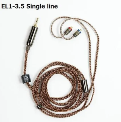 Кабель для наушников Shanling EL1 series Hi Fi обновленный кабель Восьмиядерный очень