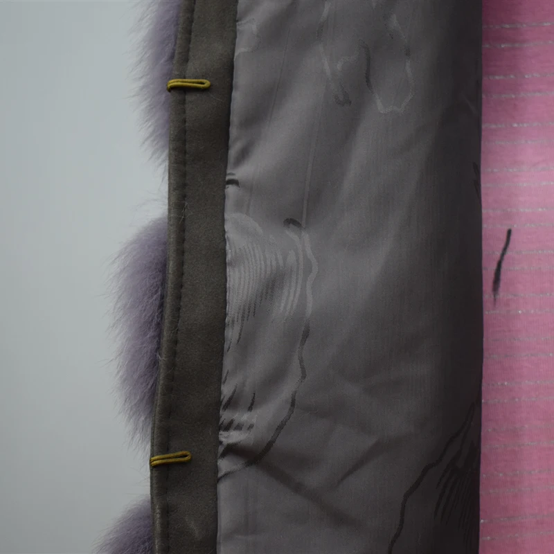 2021 new 60 cm fox skin coat for women, 100% natural fox skin coat for women, warm fox skin for women in winter