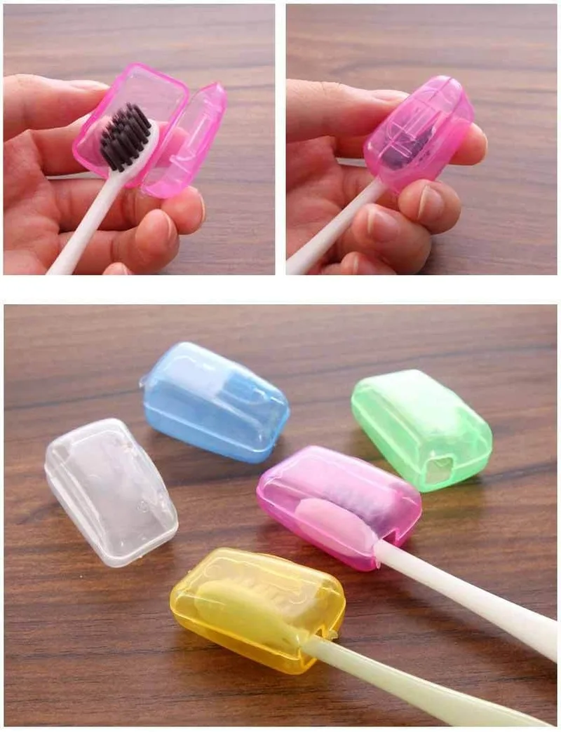 1 шт для любителей активного Зубная щётка защиты головы путешествия крышка чехол