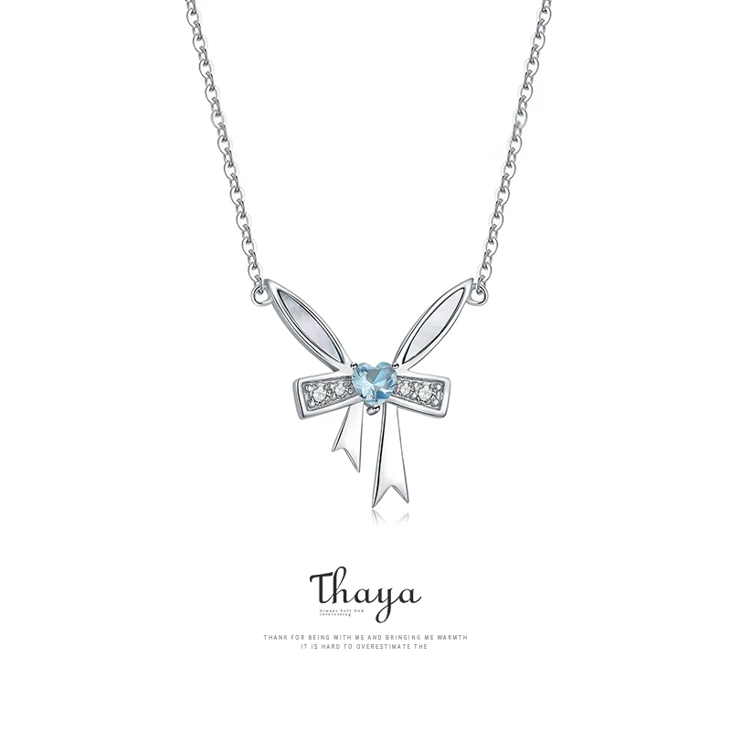 

Fairy Tale Series Thaya S925 Silver Choker Alice Necklace Sterling Chain For Women Pendant Nacklace подвеска Silver Fine Jewelry