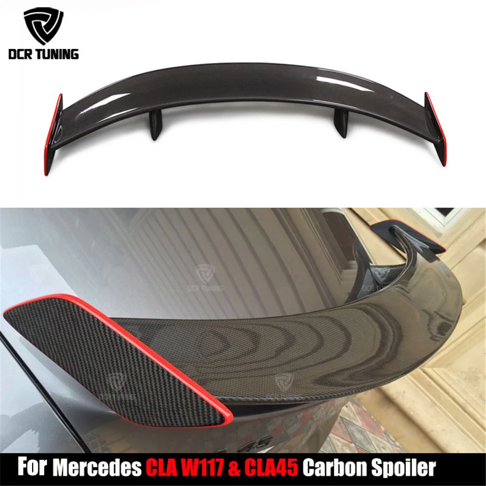 Спойлер для автомобиля Mercedes CLA CLASS W117 C117 CLA45 спойлер багажника из углеродного