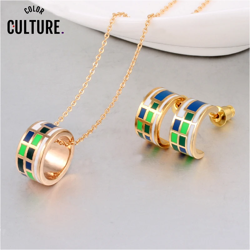 Новые индийские ювелирные наборы для женщин красочное ожерелье одежда изделия