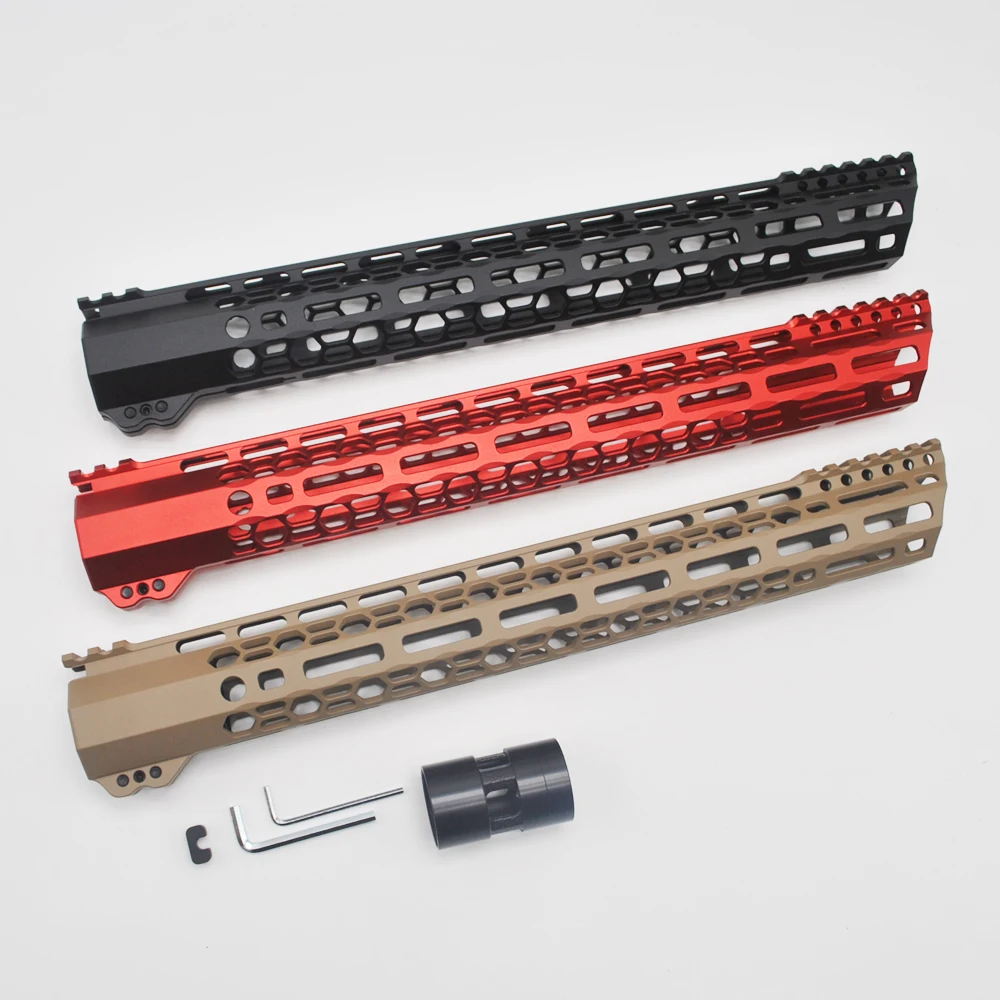 TriRock 15 дюймов M-lok ремешок для защиты зажим свободная плавающая система крепления