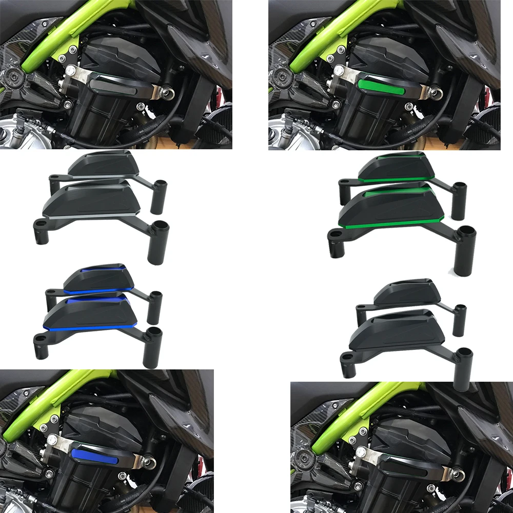 Детали мотоцикла с ЧПУ для Kawasaki Z900 2017 2018 2019 защита двигателя защитная рама