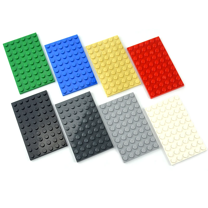 

6x10 Dots Thin Bricks DIY Building Blocks Figures Educational Creative Size Compatible With leduo Classic Plastic 3033 Toys