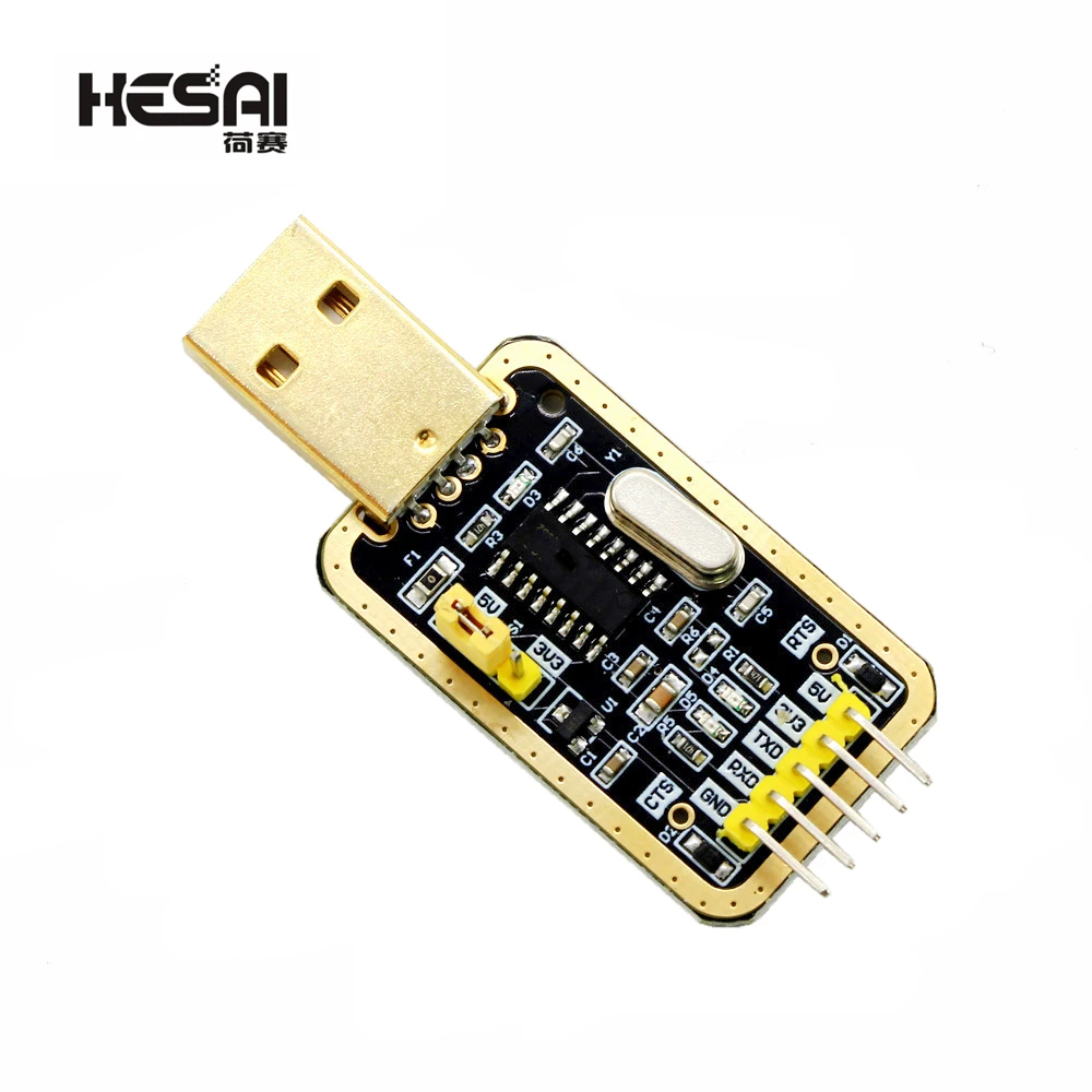 Модуль CH340 вместо PL2303 CH340G RS232 для TTL-модуля, обновление USB для последовательного порта в девяти щеточных пластинах для комплекта Arduino для самостоятельной сборки