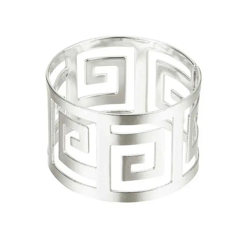 

6pcs Serviette Rings Napkin Holder West Dinner Towel Napkin Ring Party Decoration Table Decoration In Stock
