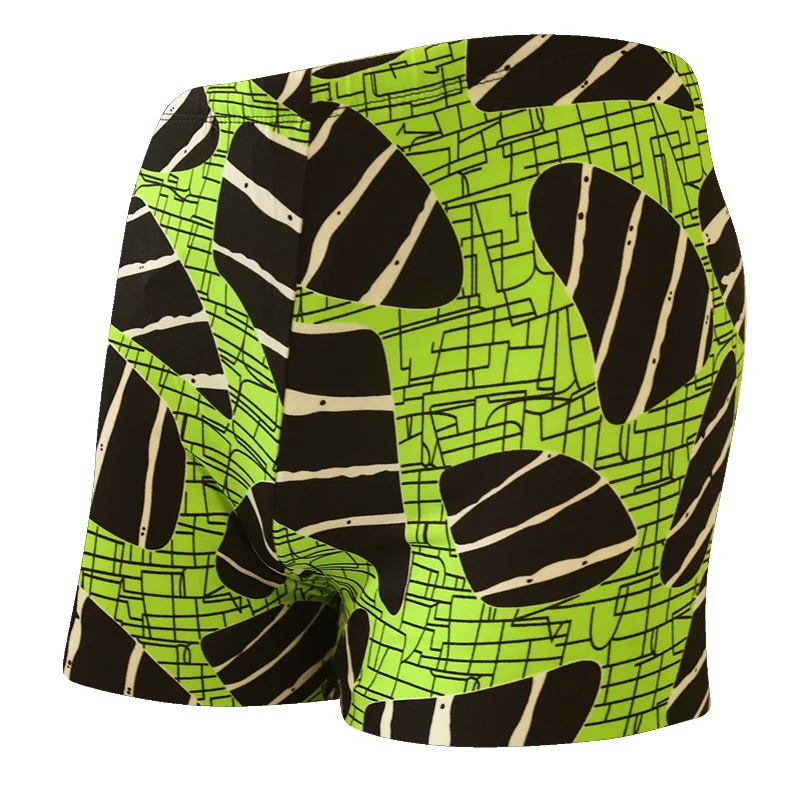 Fashion Printing Soft Dry Fast Factory Direct Men Swimming Trunks Boyshort Male Shorts Beach Surfing Drifting SPA Man Boxers | Спорт и