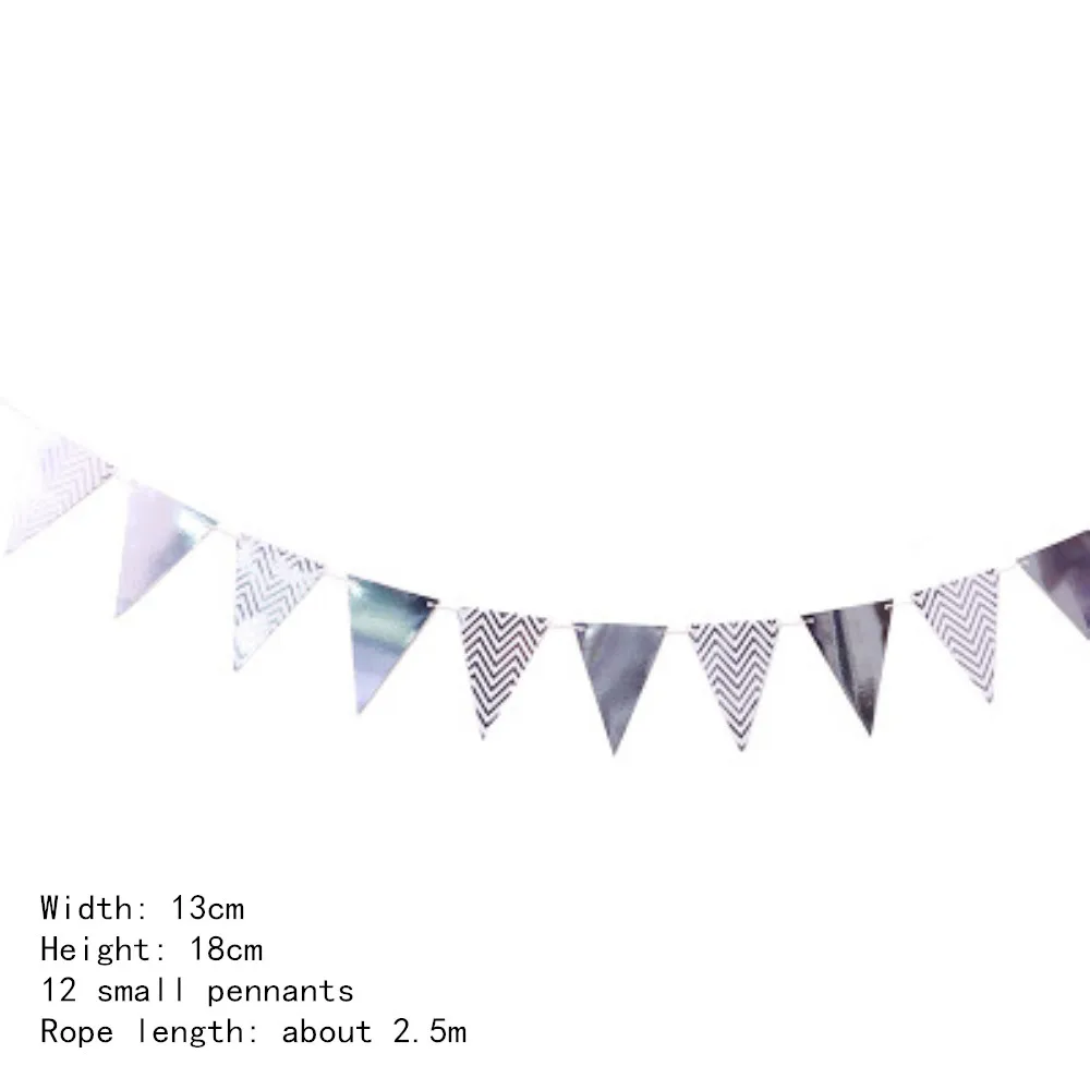 Новинка 1 комплект детский Baby Shower баннер 1th один флаг розовый День рождения