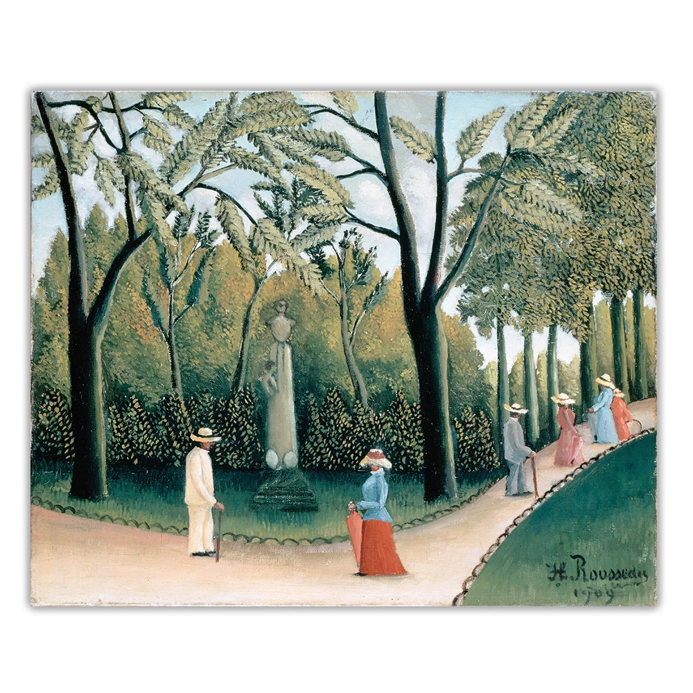 Художественная живопись на холсте Люксембург Памятник хопина | Живопись и