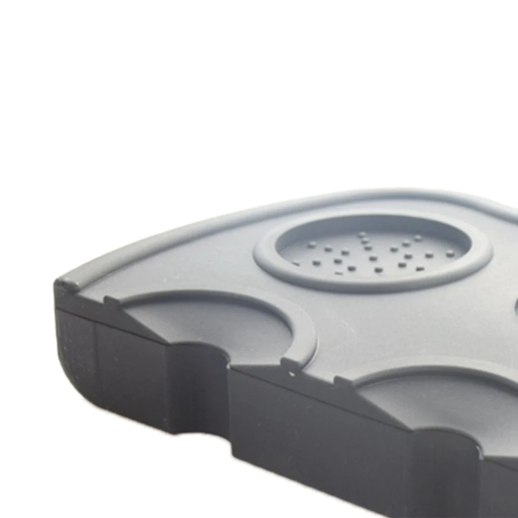 

Espresso Coffee Tamp Mat Food Safe Silicone Fluted Silicone Coffee Tamper Pad Mat Home Office With Non-Slippery