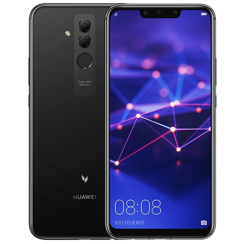 HUAWEI Mate 20 Lite смартфон с 6 3 дюймовым дисплеем восьмиядерным процессором Kirin 710 ОЗУ ГБ