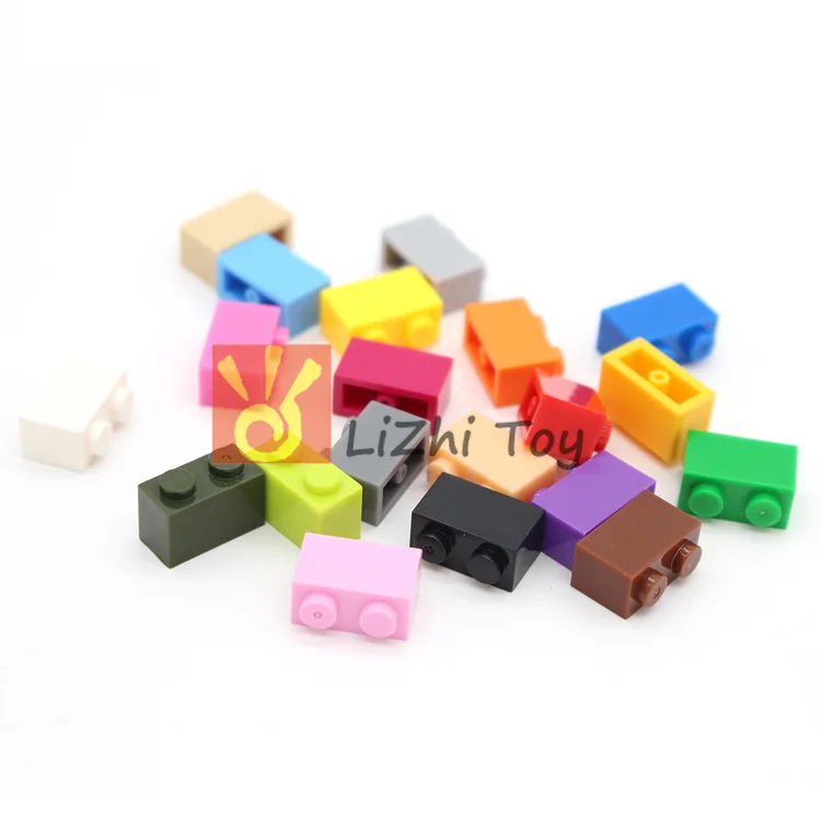 Конструктор MOC * Brick 1*2 (3h) 3004 сделай сам Развивающие детские игрушки совместимые с