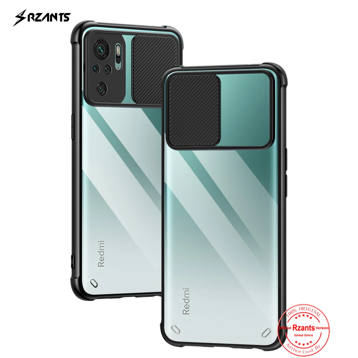 

Rzants For Xiaomi Redmi Note 10 Pro Max 10S 4G 5G Case Lens Protection Camera Protective Slim Airbag Transparent Clear Cover