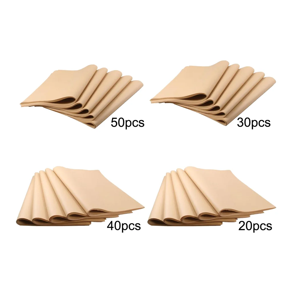 

20/30/40/50 Sheets Kraft Paper Roll for DIY Arts Crafts Gift Wrapping Fadeless Bulletin Board Paper Packing