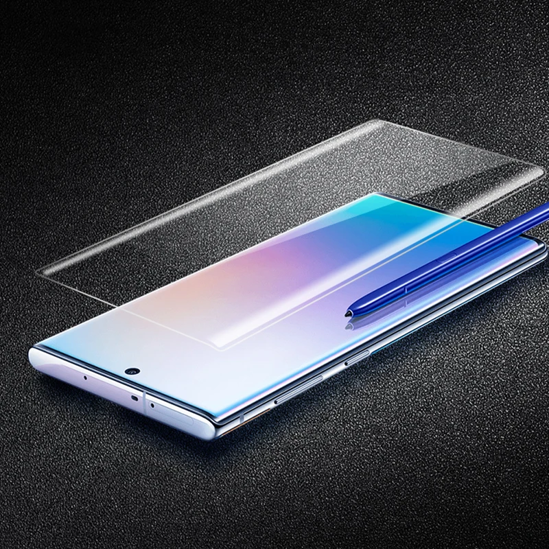 Закаленное УФ-стекло для Samsung Galaxy S20 Plus ультраполное покрытие протектор экрана с