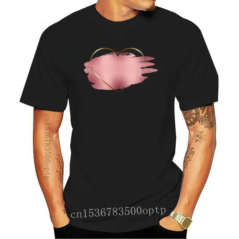 

New Women T-shirts Love Watercolor Heart 90s Printing Summer Autumn Print Lady Womens Graphic T Top Shirt Female Tee T-Shirt