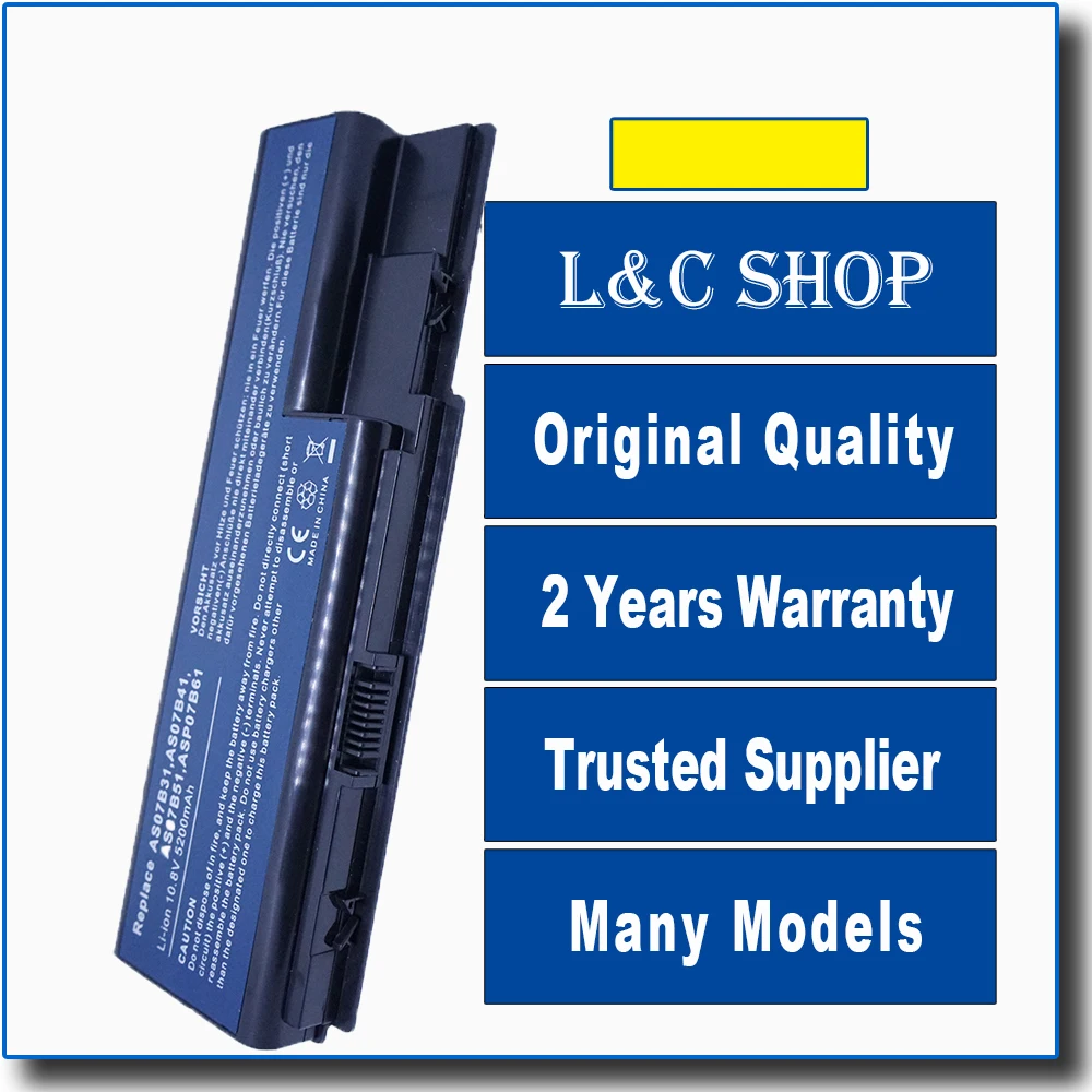 

Аккумулятор для ноутбука Acer Aspire Series 7736G 7736Z 7738 7738G 7740 7740G 8730 8730-6314