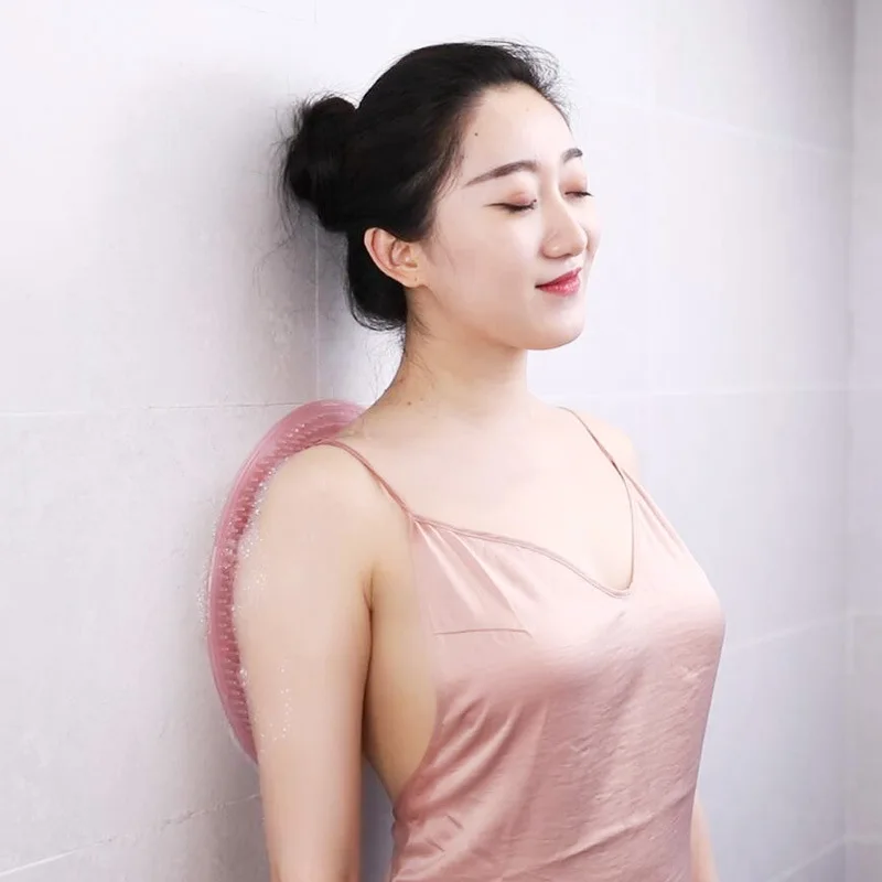 Круглая резиновая Массажная подушка для ванны 31 см щетка ленивых моющихся ног