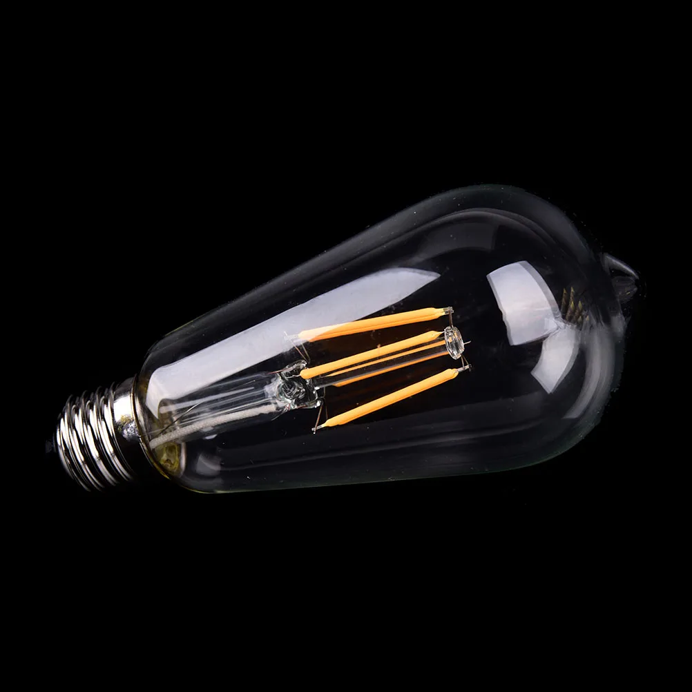 

2w 4w 6w 1x bulb 220v Edison Bulb E27 Retro Lamp filament edison Incandescent Light bulb ampoule vintage Lamp For decor