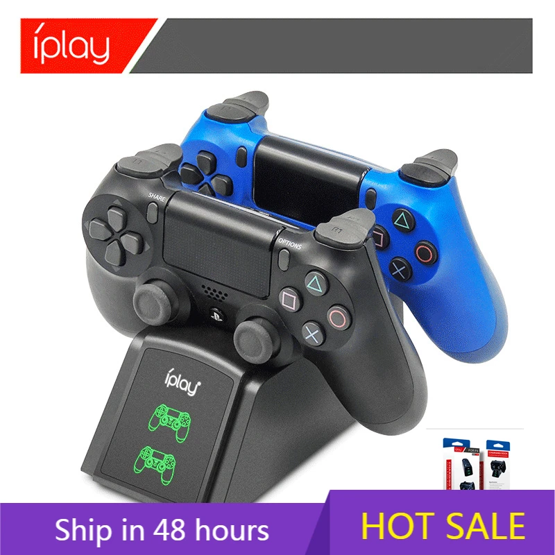 Зарядное устройство контроллера PS4 Twin 4 док станция для зарядки с USB станцией Sony