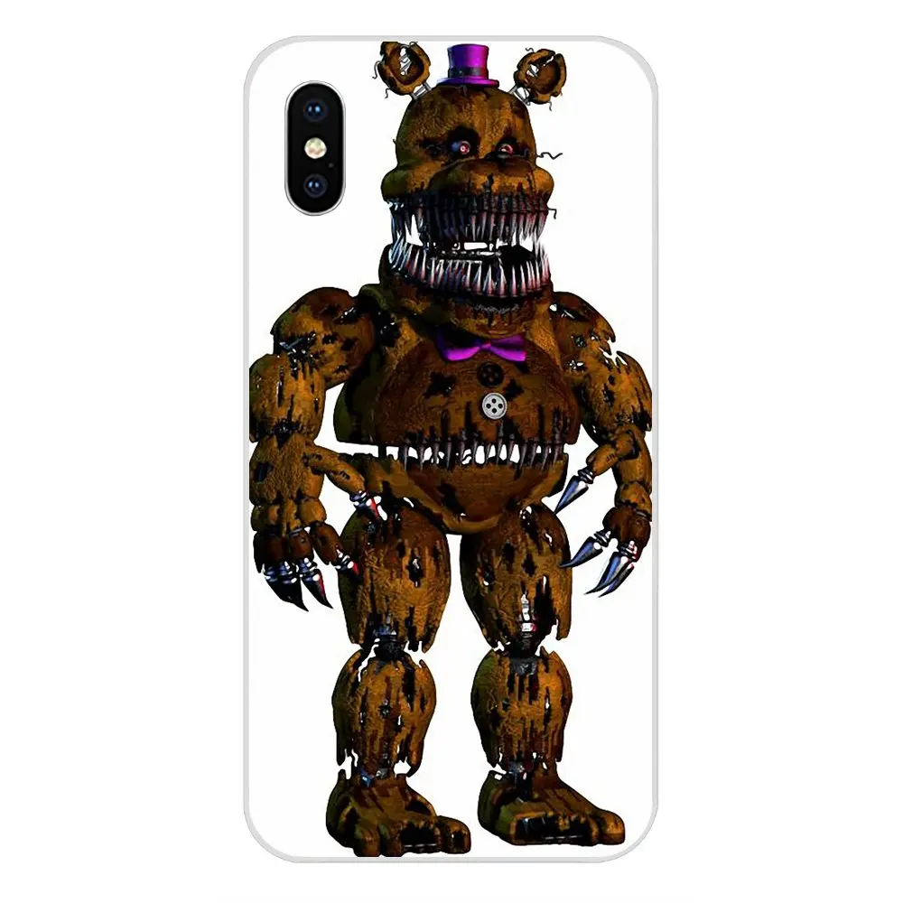 Мягкие узоры пять ночей у Фредди для Xiao mi 3 4 4C 4i 5 5s 5X6 6X8 SE Pro Lite A1 Max x 2 Note | Мобильные