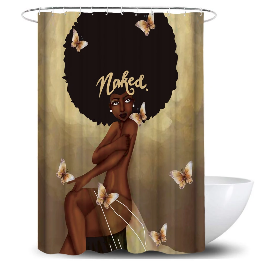 conjunto de cortina de banho feminina afro feminino conjunto de banho sexy para meninas 03