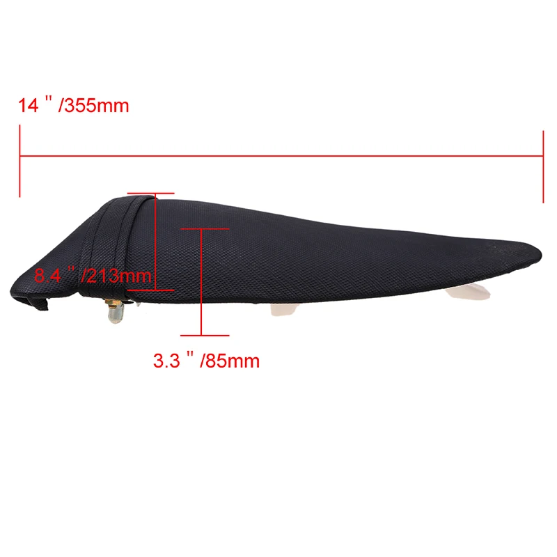 Чехол для сиденья мотоцикла posbay накладка на заднее седло сиденье подушка Kawasaki Ninja