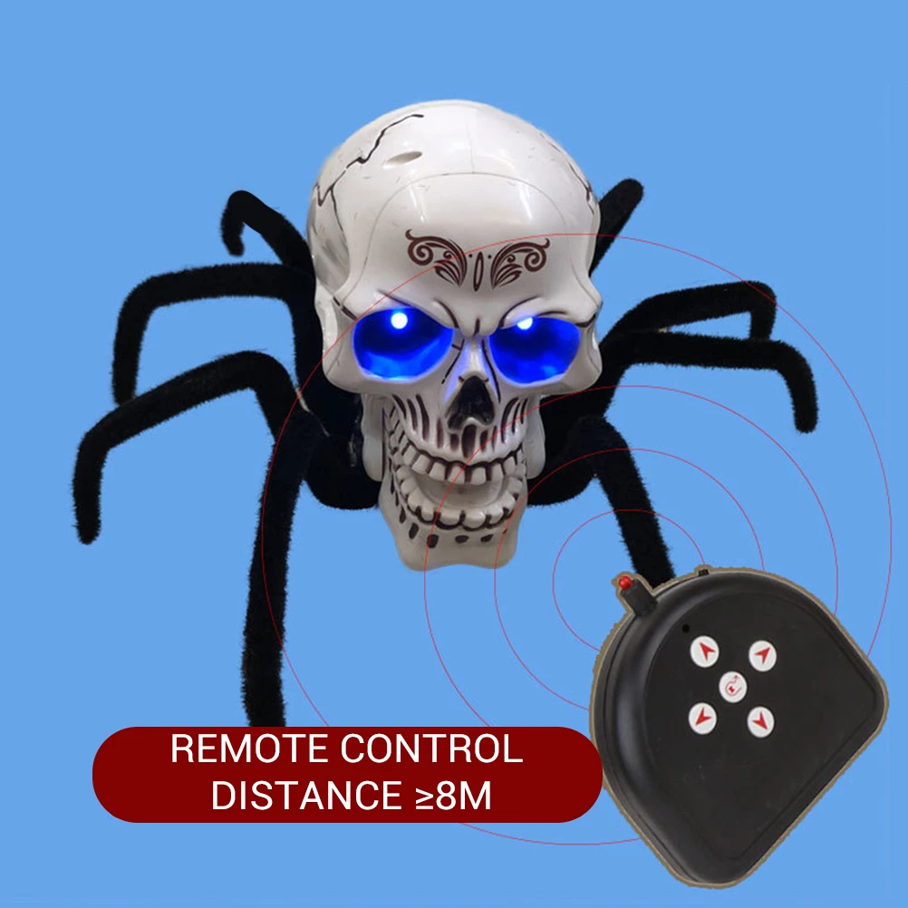 Игрушка паук с черепом и дистанционным управлением волшебный экологический