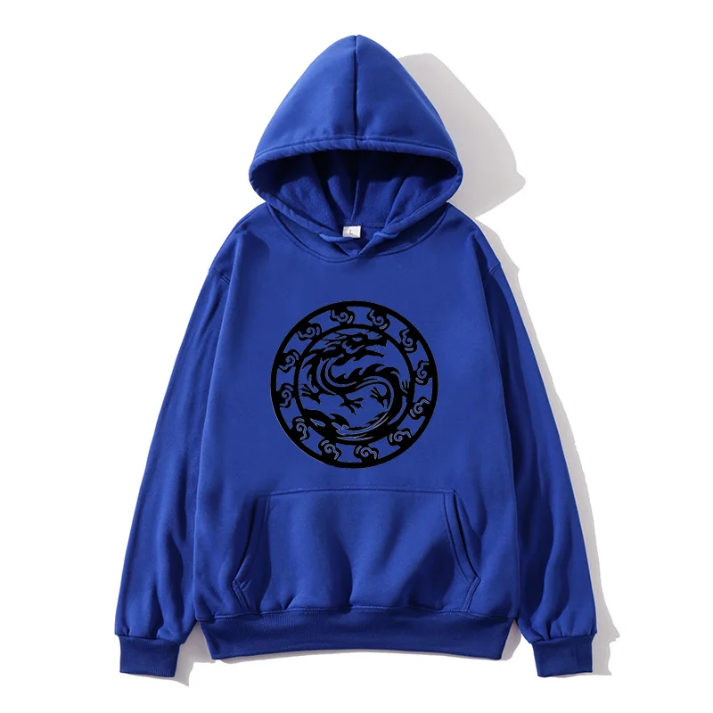 

2021 Chinese Dragon Print Hoodie Men's Hoodie Street Casual Hip Hop Sweatshirt Men's High-end Brand Hoodie Large Size Jacket