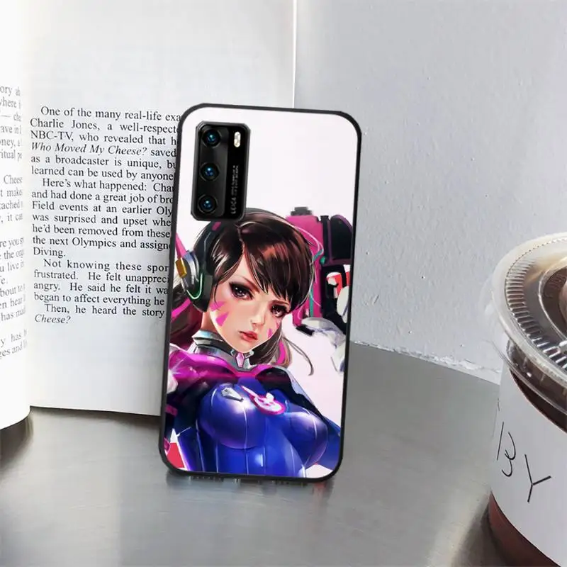 

OW overwatch Slim game Phone Case for huawei P40 pro lite P8 P9 P10 P20 P30 psmart 2019 2017 2018