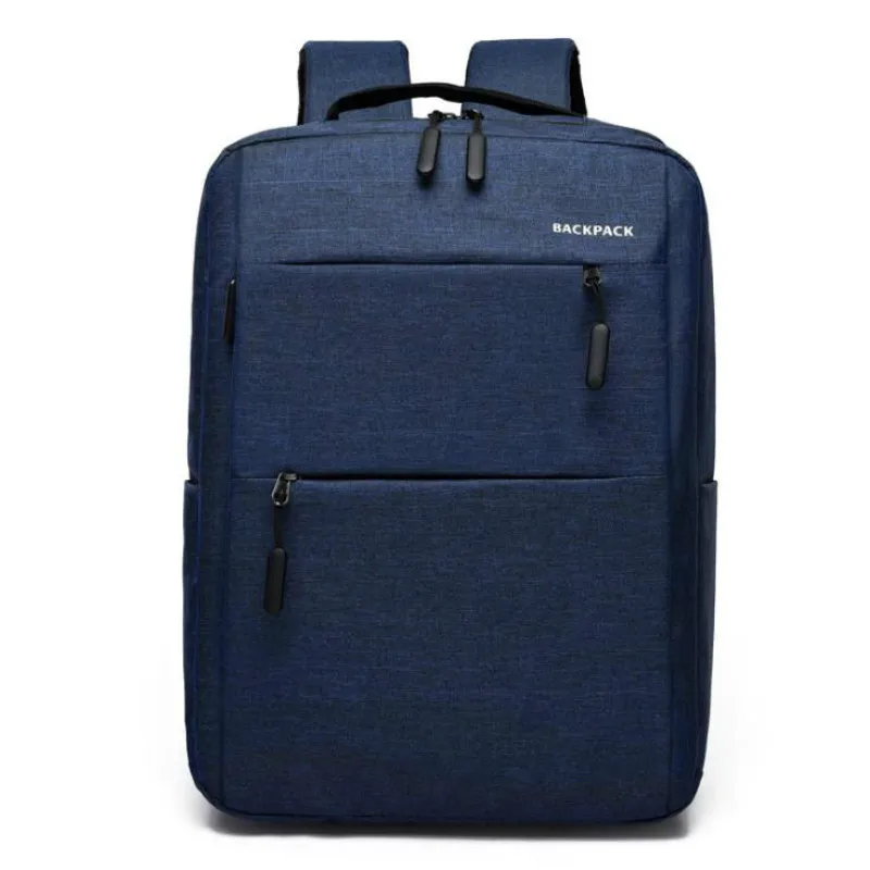 

Fashion men's backpack multi-function Oxford cloth solid laptop school bag leisure travel shoulder bag new