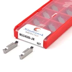 MGGN150 MGGN200 MGGN300 MGGN400-JM N01 CNC токарный Карбид канавок Вставки отделочная резка Токарные Вставки для Алюминий Медь