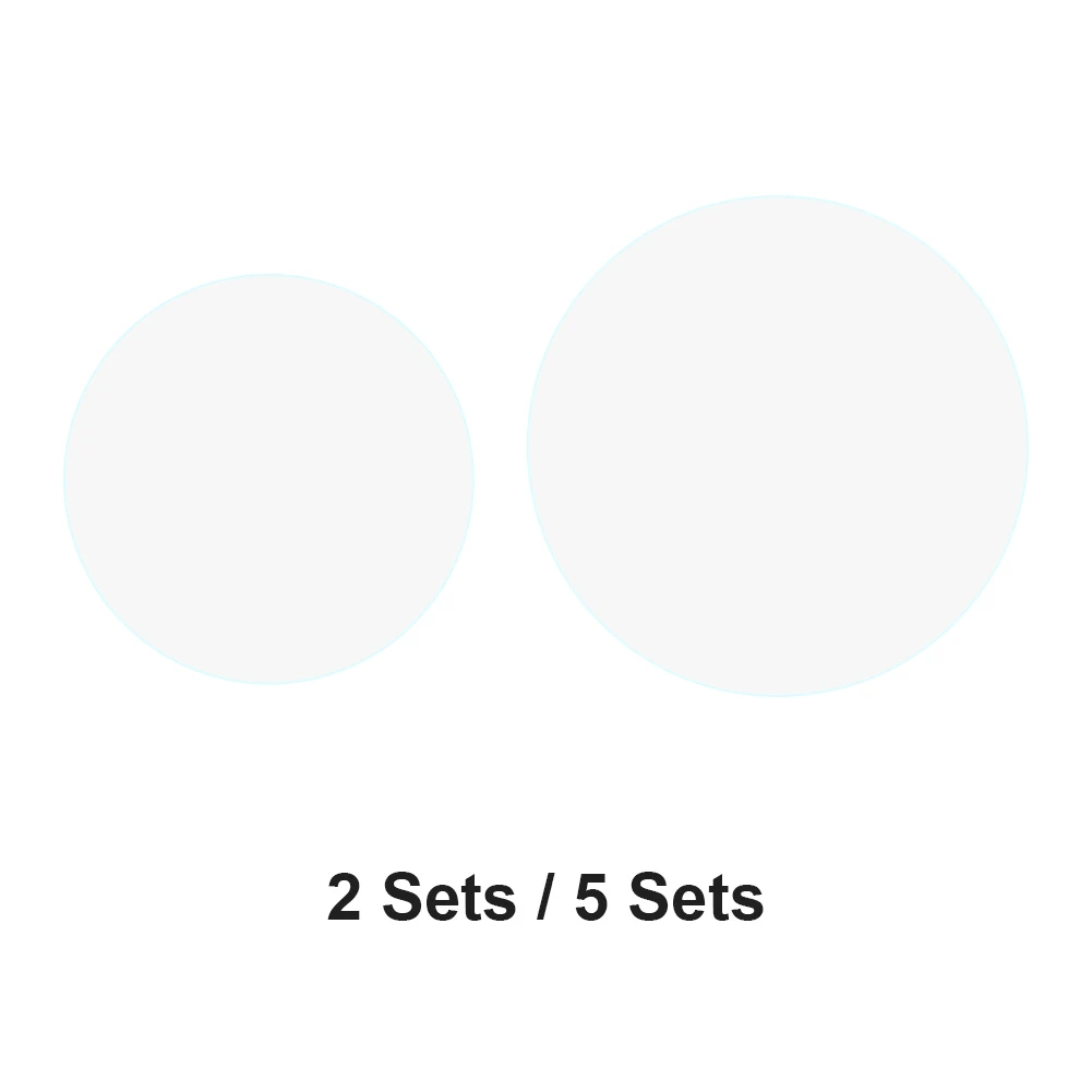 

2/5Sets Screen Protective Films TPU for Apple Airtag Locator Tracker Display Cover Wearable Devices Accessories