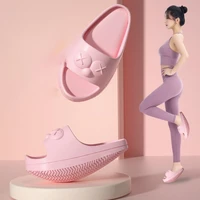 women slimming swing shoes massage rocking shockproof eva relax stretching stovepipe balance lose weight yoga slippers